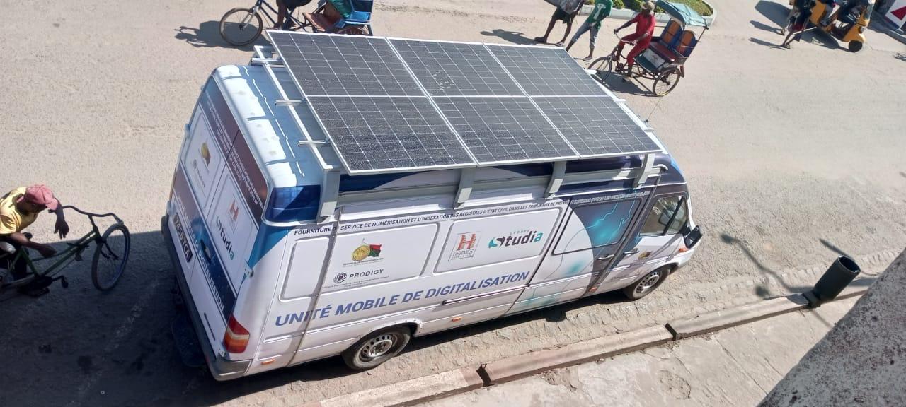 Camion de numérisation EC-MADA